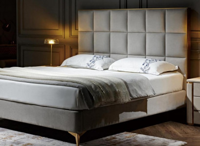 Design Bett Schlafzimmer Betten Textil Hotel Luxus Polster Sitz Stoff Möbel Neu